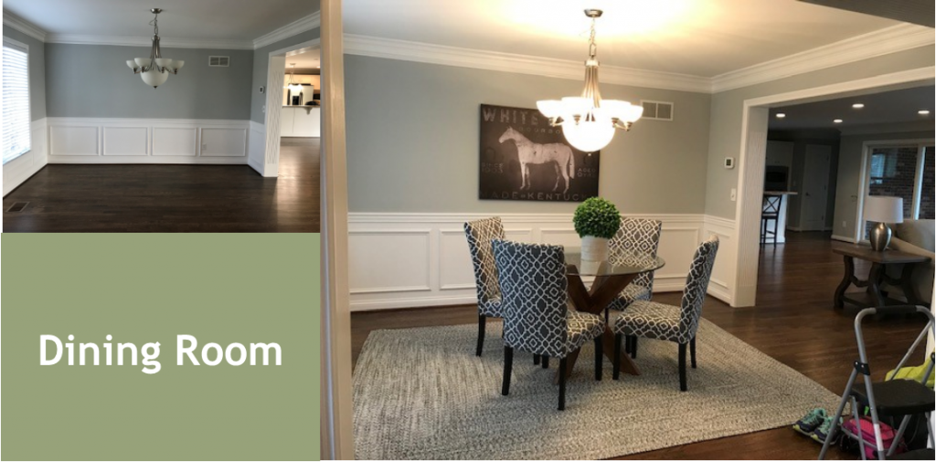 Living Spaces By Lyn, Empty Home Staging, Louisville Kentucky Home Staging, Residential Home Staging, Jennifer Tegeler, Louisville Kentucky Interior Design, Louisville Kentucky Renovation Design